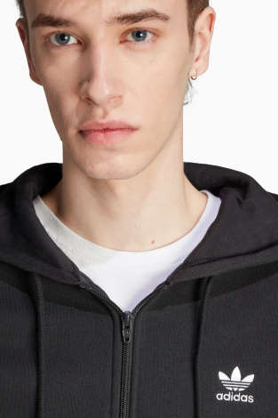 Кофта adidas Trefoil Essentials Full-Zip - чорний