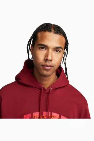 Кофта Nike Club Fleece - красный