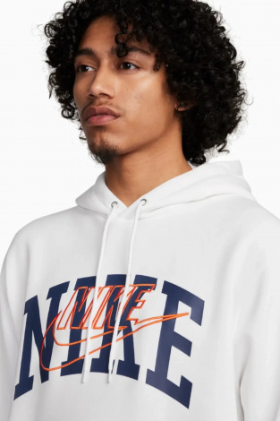 Кофта Nike Club Fleece - белый