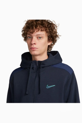 Кофта Nike Sportswear Fleece FZ - темно-синий