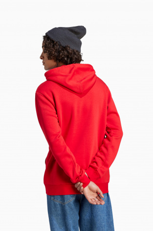 Кофта adidas Essentials Fleece Big Logo - червоний