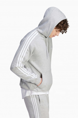 Кофта adidas Essentials Fleece 3S - Сірий