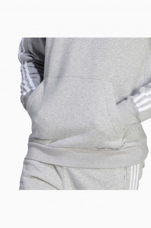 Кофта adidas Essentials Fleece 3S - Сірий