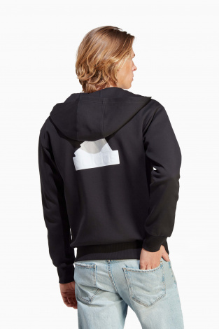 Кофта adidas Future Icons Badge of Sport FZ - черный