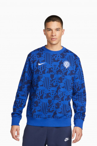 Кофта Nike Atletico Madrid 22/23 Club Fleece - синий
