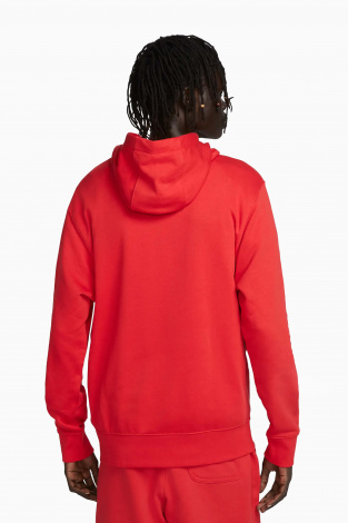 Кофта Nike Club Fleece+ - красный