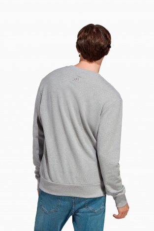 Кофта adidas Essentials Big Logo - Сірий