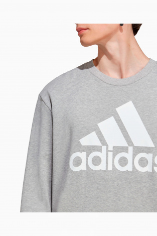 Кофта adidas Essentials Big Logo - Сірий