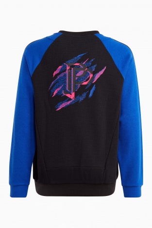 Дитяча кофта adidas Pogba Crewneck Junior - чорний