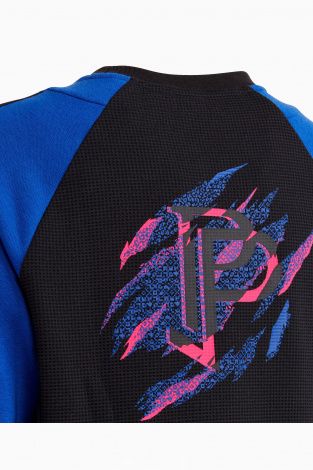 Дитяча кофта adidas Pogba Crewneck Junior - чорний