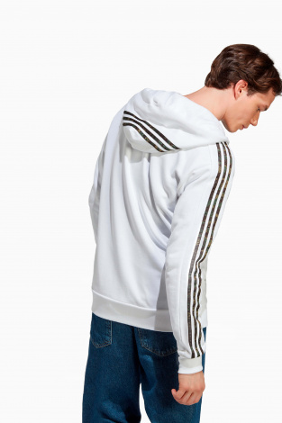 Кофта adidas Essentials 3S FZ - Білий