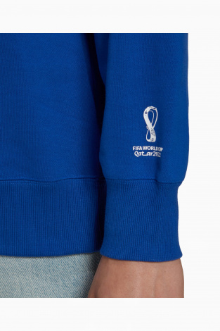 Кофта adidas World Cup France 2022 Crew - синий