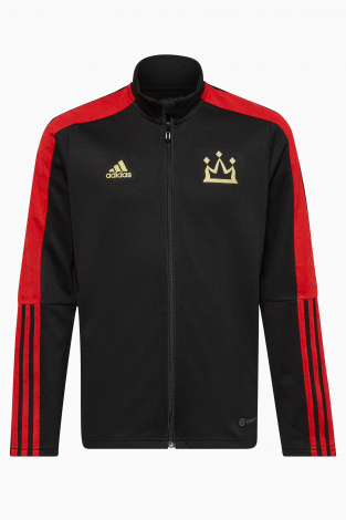 Дитяча кофта adidas Salah Junior - чорний