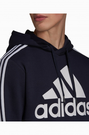 Кофта adidas Essentials Big Logo 3S - темно-синій