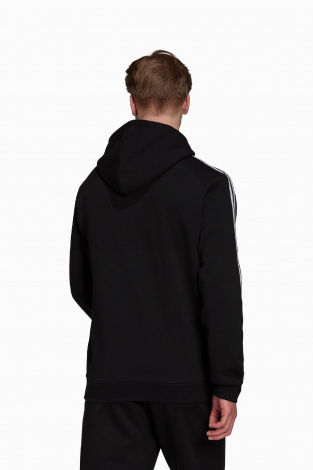 Кофта adidas Essentials 3-Stripes Logo - чорний
