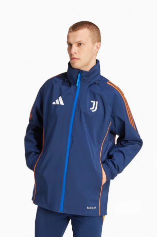 Ветровка adidas Juventus FC 24/25 Tiro Rain - темно-синий