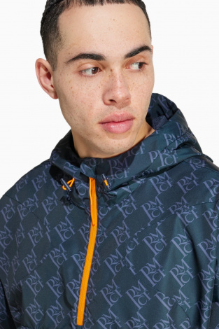 Вітровка adidas Real Madrid 24/25 Seasonal Half-Zip - темно-синій