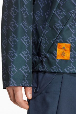 Вітровка adidas Real Madrid 24/25 Seasonal Half-Zip - темно-синій