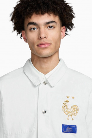 Вітровка Nike France 2024 Life Unlined Chore - Білий