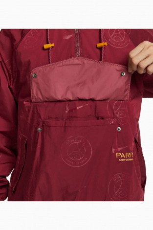 Куртка Nike PSG 23/24 Team 31 Courtside SE - Бордовый