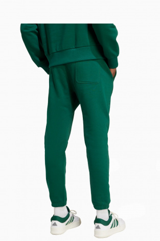 Штани adidas All SZN Fleece Regular Tapered - зелений