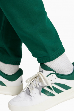 Штани adidas All SZN Fleece Regular Tapered - зелений