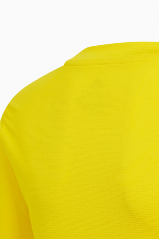 Дитяча термофутболка adidas Team Base Tee Junior - жовтий