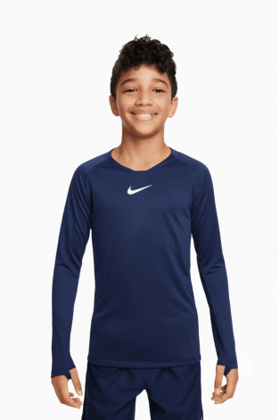 Дитяча термофутболка Nike Dry Park First Layer LS Junior - темно-синій