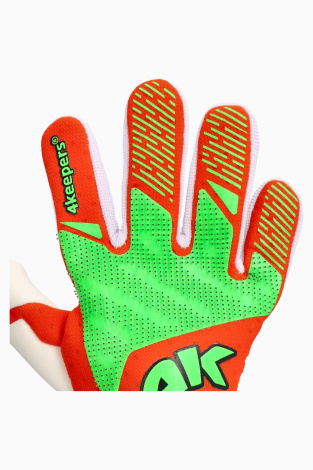 Дитячі воротарські рукавички 4keepers Elite Inferno NC Junior - помаранчевий