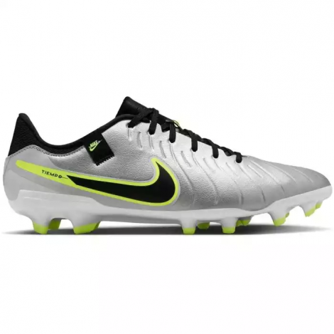 Бутcи Nike TIEMPO LEGEND 10 ACADEMY FG/MG срібно-салатові DV4337-001