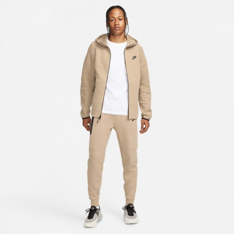 Толстовка Nike M NK TCH FLC FZ WR HOODIE бежева FB7921-247