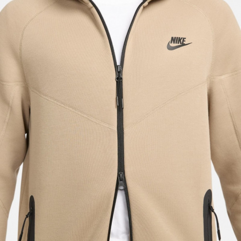 Толстовка Nike M NK TCH FLC FZ WR HOODIE бежева FB7921-247