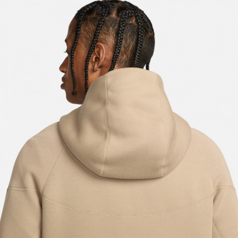 Толстовка Nike M NK TCH FLC FZ WR HOODIE бежева FB7921-247