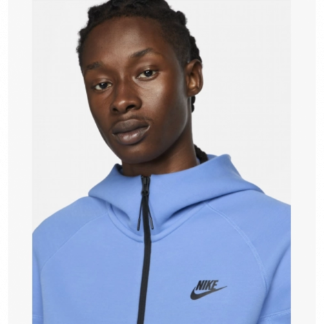 Толстовка Nike M NK TCH FLC FZ WR HOODIE блакитна FB7921-450
