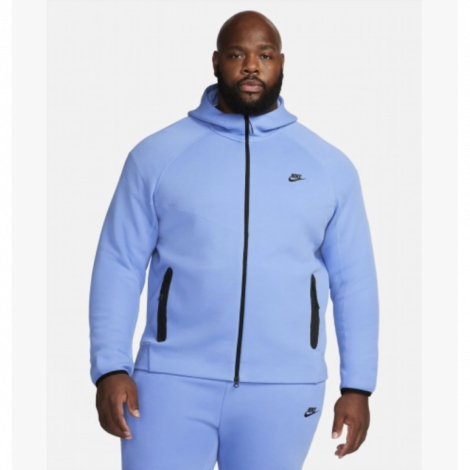 Толстовка Nike M NK TCH FLC FZ WR HOODIE блакитна FB7921-450