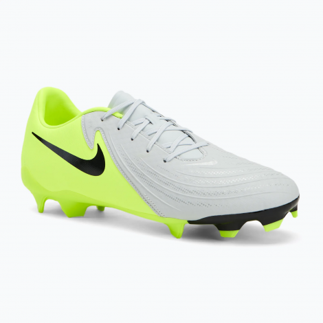 Бутси Nike PHANTOM GX II ACADEMY FG/MG срібно-лаймові FD6723-003