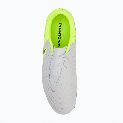 Бутси Nike PHANTOM GX II ACADEMY FG/MG срібно-лаймові FD6723-003