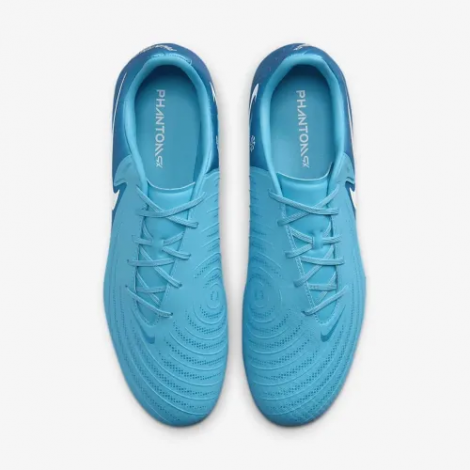 Бутсы Nike PHANTOM GX II ACADEMY FG/MG голубые FD6723-400