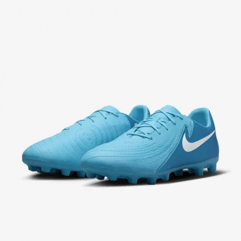 Бутсы Nike PHANTOM GX II ACADEMY FG/MG голубые FD6723-400