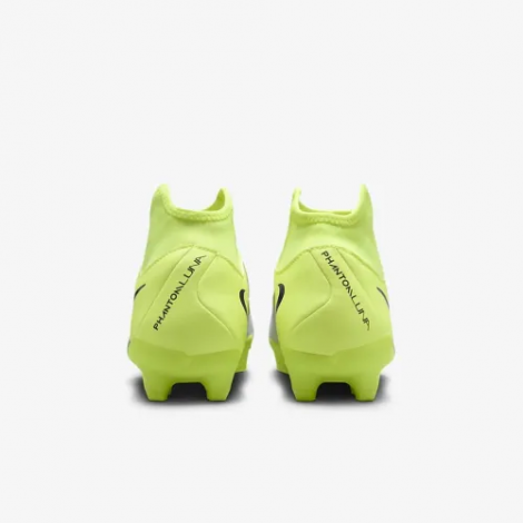 Бутси Nike PHANTOM LUNA II ACADEMY FG/MG срібно-лаймові FD6725-003