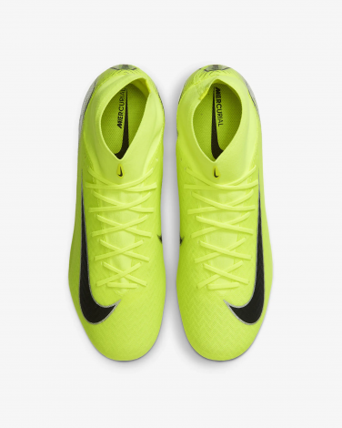 Бутсы Nike MERCURIAL ZOOM SUPERFLY 10 ACADEMY FG/MG лаймовые FQ1456-700