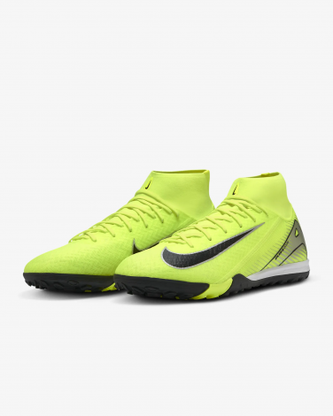 Сороконожки (шиповки) Nike MERCURIAL ZOOM SUPERFLY 10 ACADEMY TF лаймовые FQ8331-700