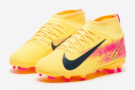Детские футбольные бутсы Nike Mercurial Superfly X Club x Mbappe MG Junior HF6283-800