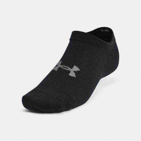 Шкарпетки Under Armour ESSENTIAL NO SHOW 6PK чорні (6 пар) 1382611-001