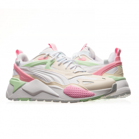 Кросівки жіночі Puma RS X EFEKT біло-бежево-рожево-салатові 39593803