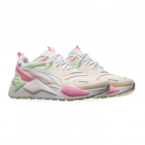 Кросівки жіночі Puma RS X EFEKT біло-бежево-рожево-салатові 39593803