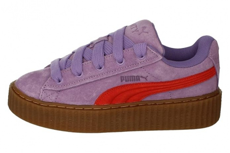 Кеди жіночі Puma CREEPER PHATTY FENTY фіолетово-червоні 39640303