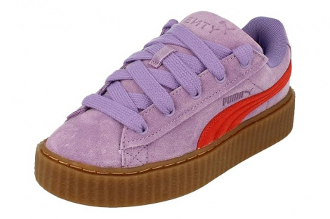Кеди жіночі Puma CREEPER PHATTY FENTY фіолетово-червоні 39640303