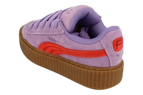 Кеди жіночі Puma CREEPER PHATTY FENTY фіолетово-червоні 39640303