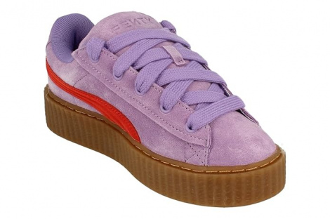 Кеди жіночі Puma CREEPER PHATTY FENTY фіолетово-червоні 39640303